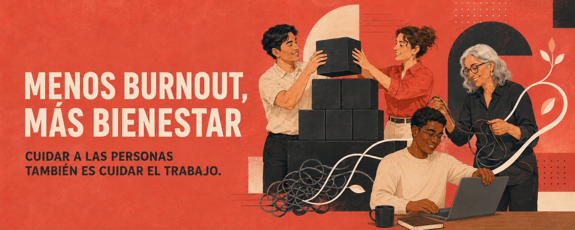 MENOS BURNOUT, MÁS BIENESTAR